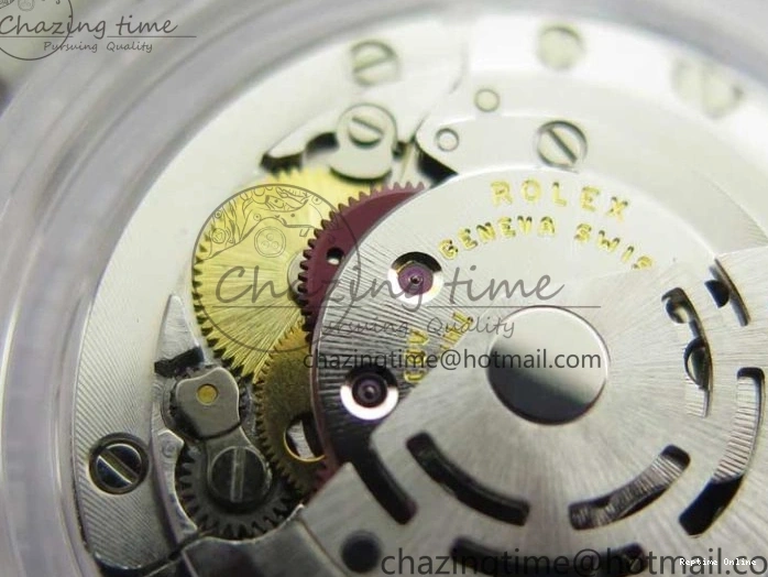 0518 Affordable Submariner Phantomlab Transparent KZF Best Edition Blue Space Dial on White Rubber Strap VR 2566